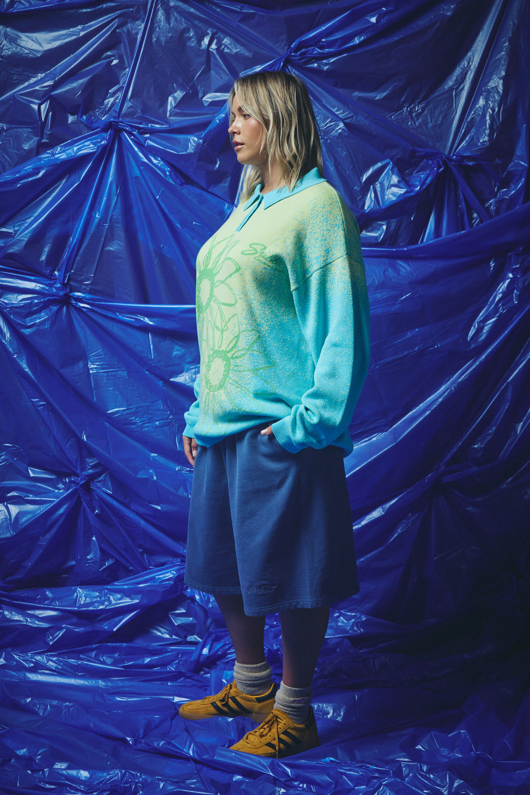 THE UNIVERSE KNIT - BLUE