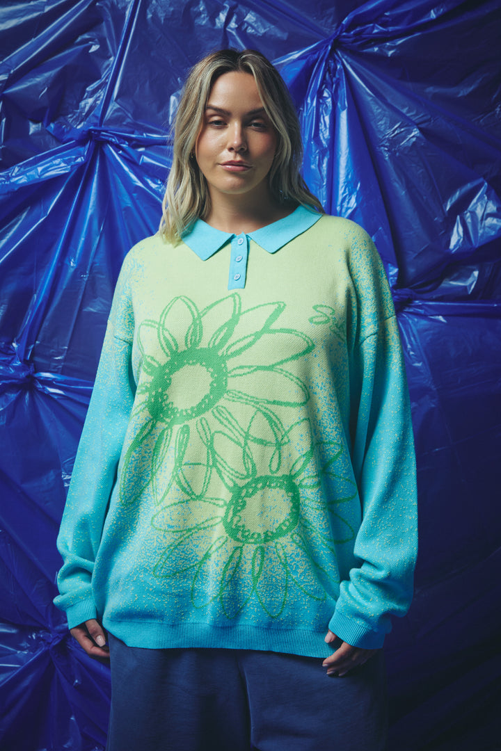THE UNIVERSE KNIT - BLUE