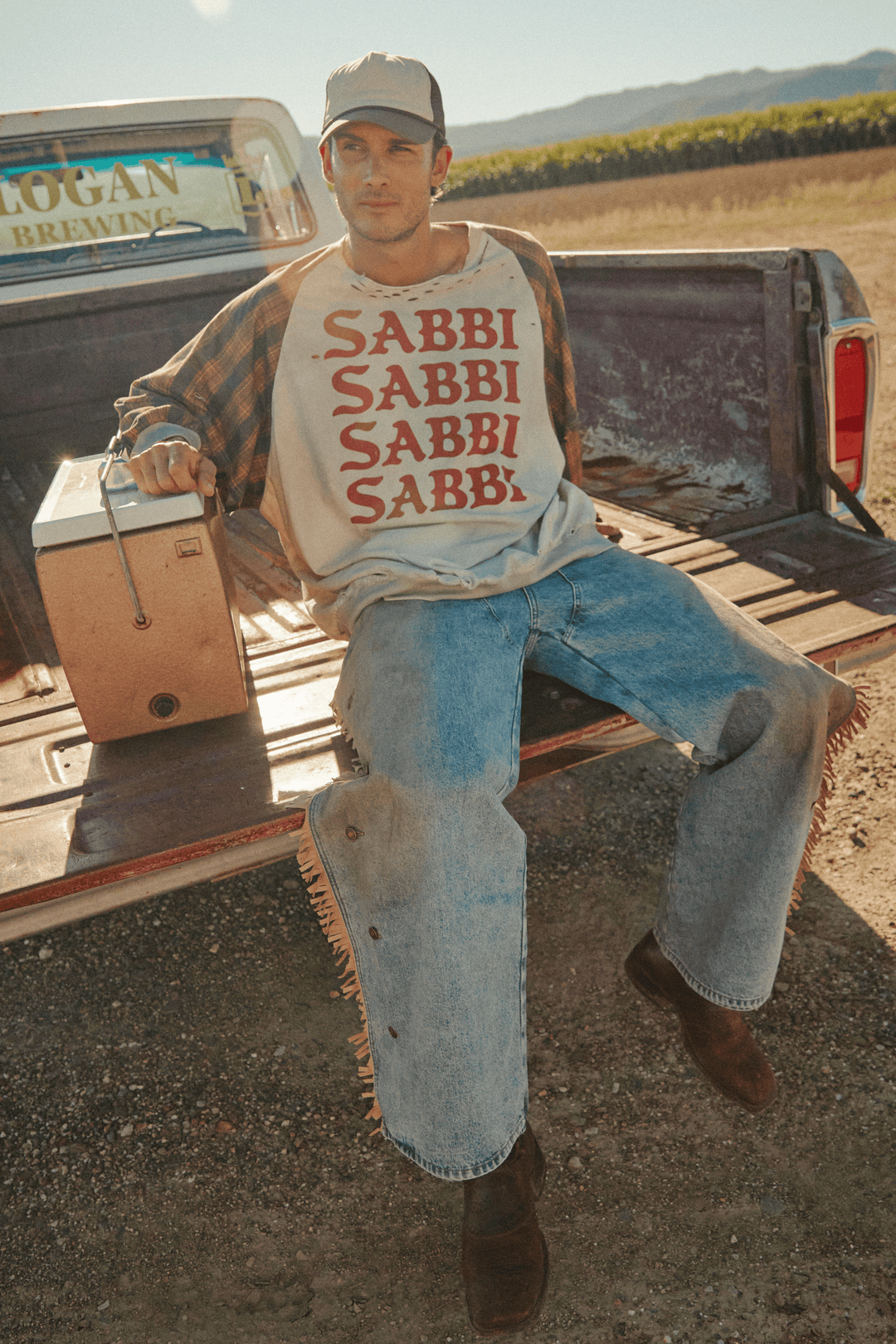 THE VINTAGE ROADHOUSE LONG SLEEVE TEE