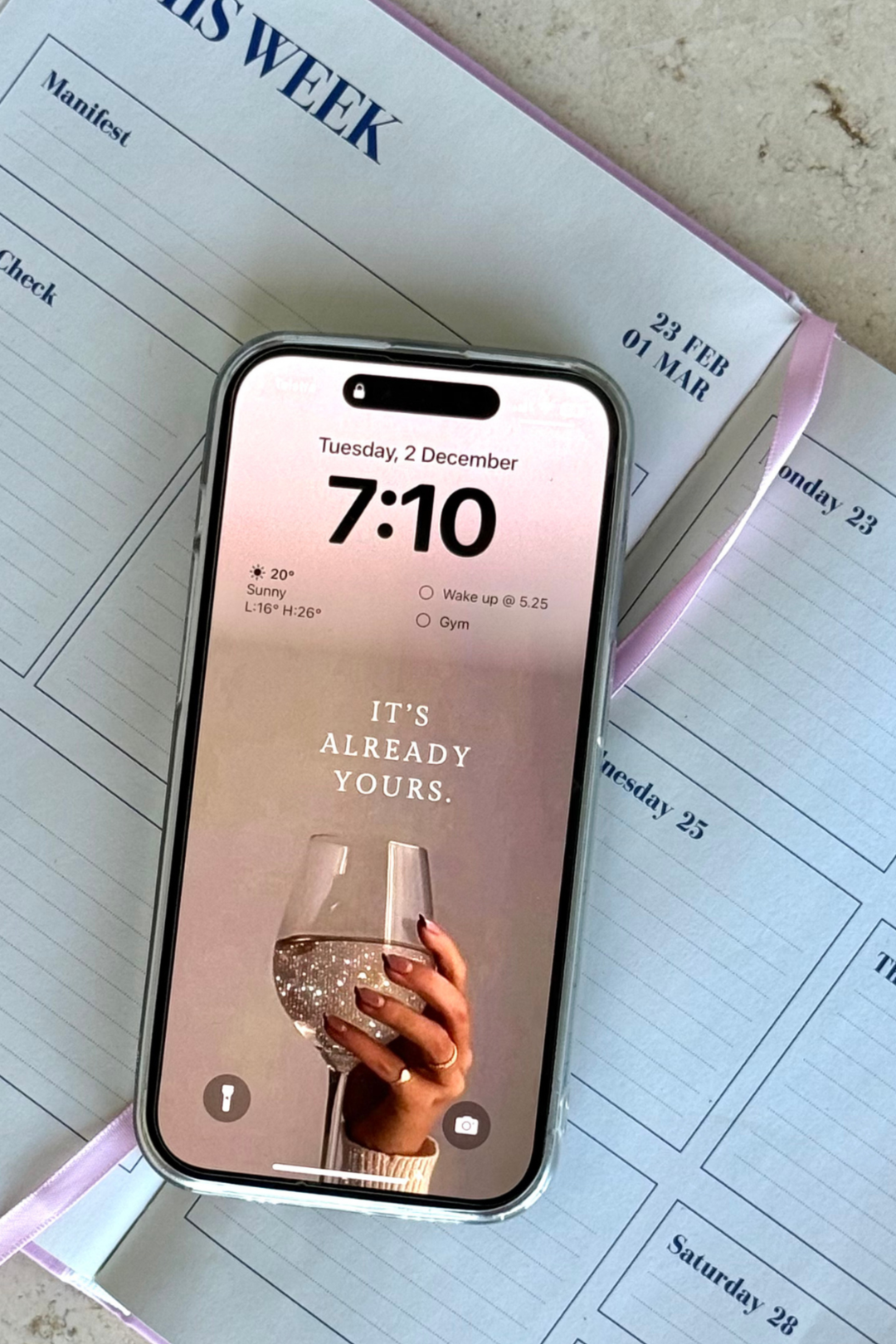 THE BGG X SABBI 2026 DIARY - PINK