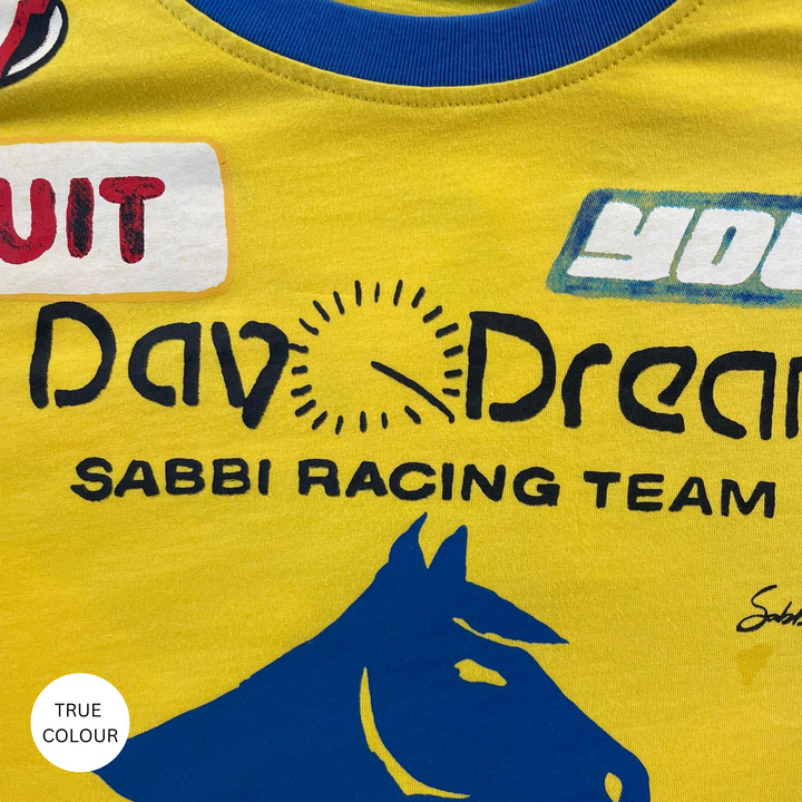 THE DON'T QUIT YOUR DAY DREAM  LONG SLEEVE TEE  - YELLOW